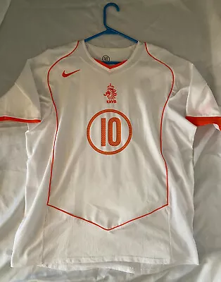 Ruud Van Nistelrooy 04-05 Nike Original Holland Away Jersey XL • $129