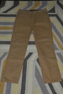 £10 • Buy Girls M&s Tan Chinos Trousers Size 14 Years