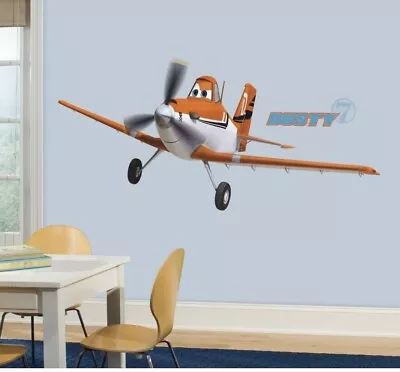 £9.99 • Buy Disney Planes Dusty Giant Wall Decal Peel & Stick (New - Small Box Damage)