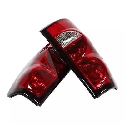 Red Rear Tail Lights Left & Right For 99-02 Chevy Silverado / 99-06 GMC Sierra • $47.05