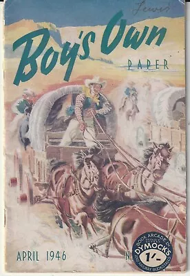 Vintage UK Magazine: Boy's Own Paper - April 1946 • $19.95