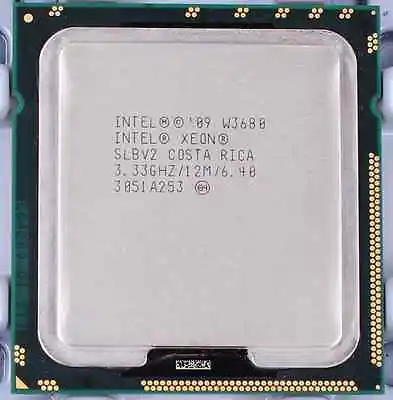 Intel Xeon W3680 3.33 GHz Six Core CPU Processor SLBV2 LGA 1366 CPU • $33.99