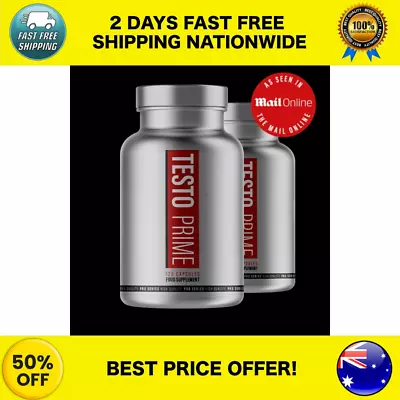 Official Testoprime Men ( 120 Capsules ) ✅ Free & Fast Shipping🔥 • $128.95