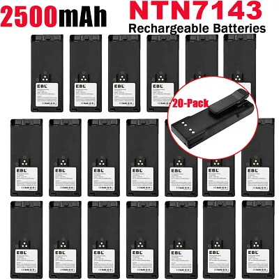 20PCS NTN7143 NTN7144 Ni-MH Battery For MOTOROLA HT1000 MTS2000 MT2000 MTX9000 • $260.99