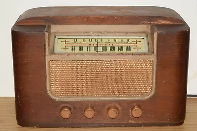 Vintage Sentinel Wooden Tube Radio Model 294-T AM/Short Wave WORKS! • $79.75
