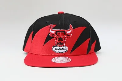 Chicago Bulls Mitchell And Ness Snapback Sharktooth NBA Pippen Michael Jordan • $37.99