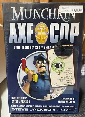 Munchkin Axe Cop With Promo Steve Jackson Games • $26.99