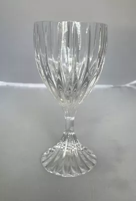 Mikasa Park Lane Water Goblet Glass 6 3/4” Tall Stem Crystal • $10
