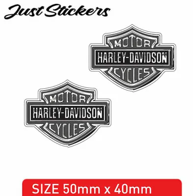 $4.60 • Buy 2 X Harley Davidson Bike, Helmet, Car Sticker , Bumper Sticker ,4X4,  Bike,  