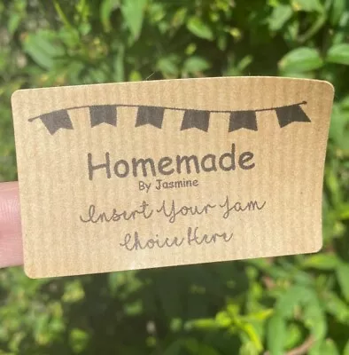 £3.60 • Buy Personalised Jam Jar Chutney Marmalade Stickers Homemade Preserve Tag Labels X42