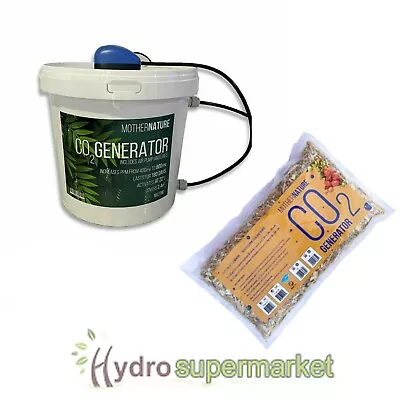 £74.95 • Buy Mother Nature Co2 Generator Bucket With Air Pump, Refill, Hydroponics Exhale C02