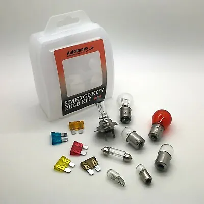 H7 Car Emergency Spare Bulb & Fuse Replacement Travel Kit Set 13 Pcs E Marked • £9.99