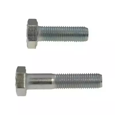 Hex Bolt M10 (10mm) X 1.25 Pitch Metric Fine Screw HT Class 8.8 Zinc Plated • $350