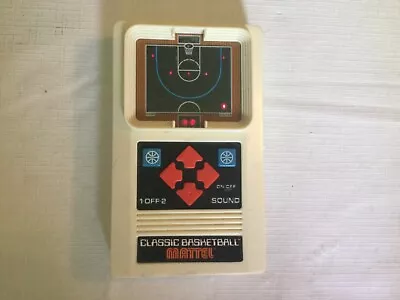 Vintage Mattel  Classic Basketball Handheld Game (Tested + Works) • $10.99