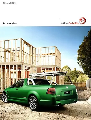 Holden Commodore VE Series II Ute Accessories Brochure 9.2010 • $14