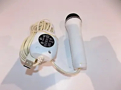 Logitech EA Wired USB Microphone PS3 Wii Xbox 360 PC White Genuine Tested • £8.76