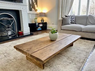 Handmade Rustic Coffee Table ANTIQUE OAK • £95