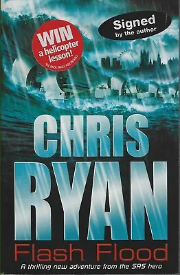 £15 • Buy Flash Flood Chris Ryan Red Fox 2006 Signed First Paperback Edition VG Condition
