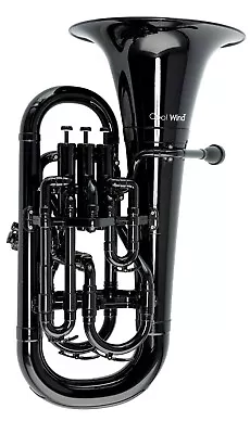 Coolwind CEU-200BK ABS EuphoniumBb 3+1 Piston Black With Bagmouthpiece • $780