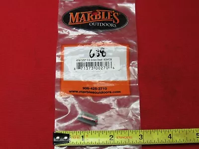 Marbles Fiber Optic Front Dovetail Sight - 0.310  High - Orange • $19.99