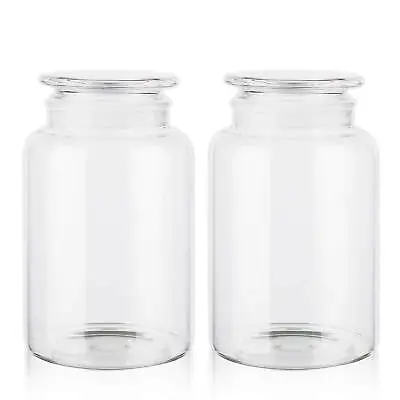 $44.50 • Buy 131Oz Glass Storage Container Pantry Organization Glass Jar For Spagetti 2PCS