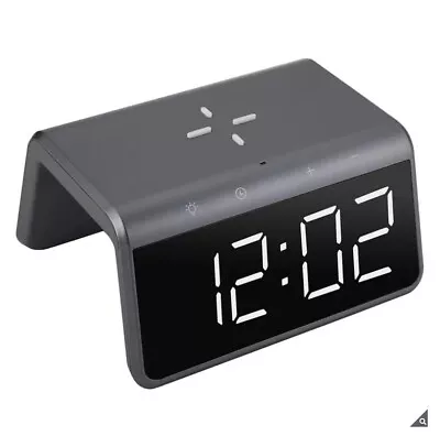 New Rewyre Alarm Clock Wireless Charger SY-W0258BLK • $81.99