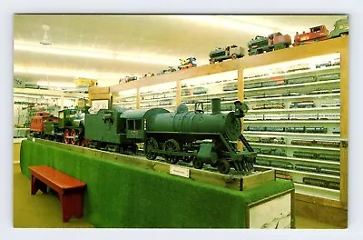 7.5 Gauge Locomotive A&D Toy Train Village Middleborough MA Vtg Postcard OLP20 • $2