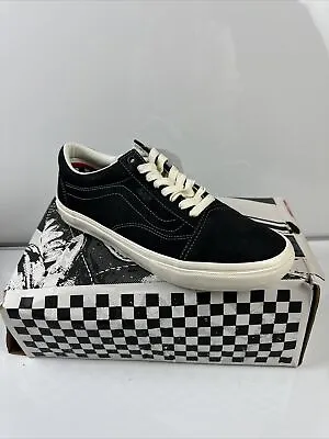 Vans Skate Old Skool Size US MENS 12 - Raven/Marshmallow - Box Damaged • $80