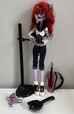 Monster High 1st Edition 2011 Operetta Doll & Accessory 99% Complete (NO Diary) • $103.48