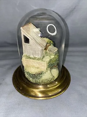 Goebel M J Hummel Wildlife Series 940-D Miniature Display  With Glass Globe 1987 • $38