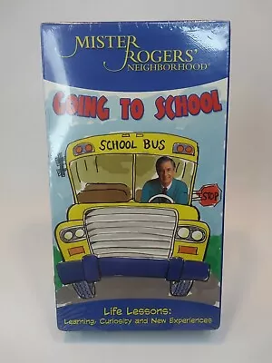 Mister Rogers' Neighborhood Going To School VHS Fred Rogers Life Lessons Sealed • $14.77