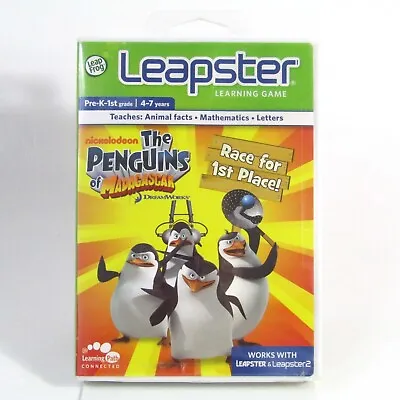 The Penguins Of Madagascar Leapster Learning Game From LeapFrog. 2010 Sealed • £9.95