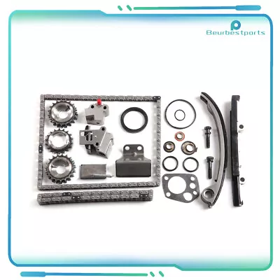 Timing Chain Kit For Nissan 240SX DOHC 91-98 L4 DOHC 16 VALVE 2.4L KA24DE • $54.31