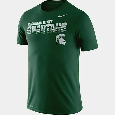 Michigan State Spartans Mens Nike Legend Sideline DRI-FIT T-Shirt - XXL/XL/L NWT • $24.99