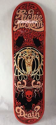 Richie Jackson Pro Deck -  Death Skateboards 8.25    - With Grip & Free Shipping • $47.99