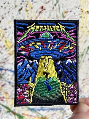 Metallica Iron On Patch Spaceship • $5.99