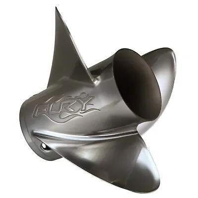 Mercury Fury Propeller 3 Blade SS 14 Dia 22P RH Comp Series  48-8M0151270 NO HUB • $929.95