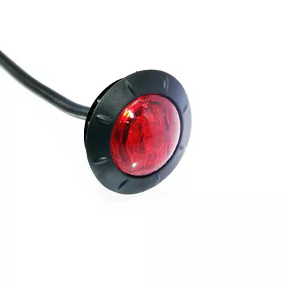 Custom Round Flush Mount Stop Tail Light For Triumph Cafe Racer Project Bike | N • $31.95