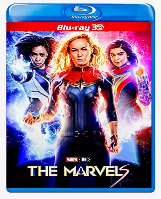 2023 The Marvels 3D Blu-Ray Japan Region Free (Disc+Cover Art) No Case • £14.24