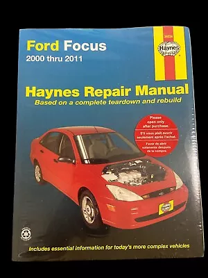 $25 • Buy NEW Haynes Repair Manual 36034 Ford Focus 2000 - 2011 SEALED