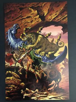 Warlord Of Mars #28 COVER Dynamite Comics Poster 8x12 Joe Jusko • $14.99