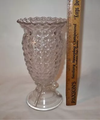 Vtg EAPG 1880S ADAMS SENSATION/THOUSAND EYE GLASS CELERY VASE 8.25  • $48.95