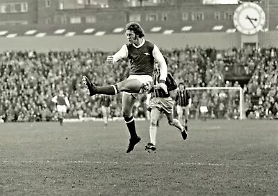 £9.49 • Buy Charlie George Arsenal Legend Clock End BW POSTER