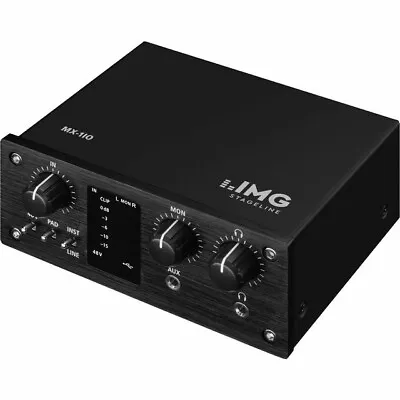 IMG Stageline MX-1IO 1-channel USB Audio Interface • £33.33