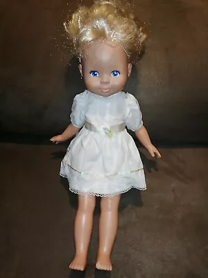 Vintage Rare 1983 Fisher Price My Friend Mandy Baby Doll Beautiful Dress 17  • $34.99