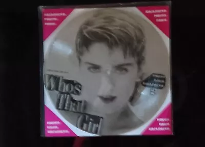 Madonna Hard To Find Netherlands Who's That Grandmix Picture Disc • $35
