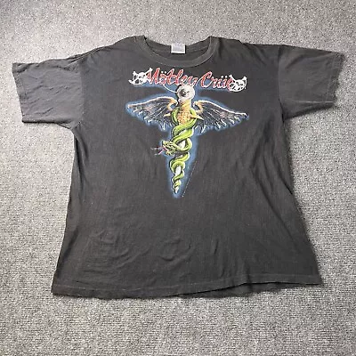 Vtg 1989 Motley Crue Dr Feelgood Tour Tshirt Mens Xl Single Stitch 80s Band Tee • $99.94