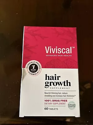 Viviscal Extra Strength Hair Vitamin For Women - 60 Tablets - EXP 02/2024 • $15