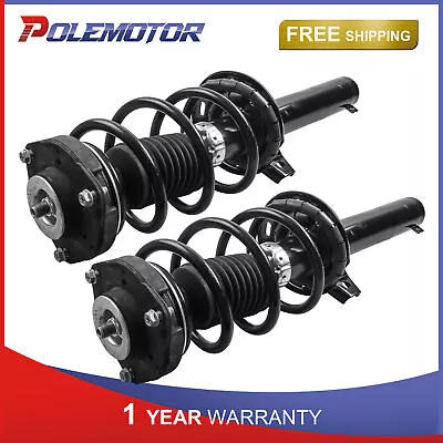 Pair Complete Front Struts For VW EOS Passat Jetta Beetle AUDI A3 Left & Right • $106.81