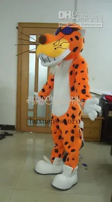 New Cute Panther Orange Mascot Costumes Christmas Fancy Dress Halloween Hot • $315